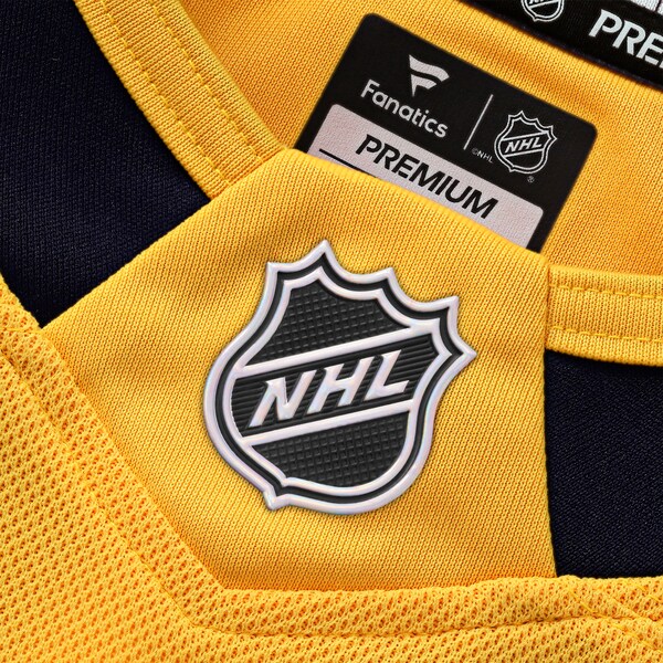 Roman Josi Nashville Predators Home Premium Jersey - Yellow - Image 5