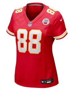 Alternative view of Jake Briningstool Kansas City Chiefs Nike Women's Team Game Jersey -  Red