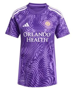 Alternative view of Robin Jansson Orlando City SC adidas Women's 2025 Perfect Storm Replica Player Jersey - Purple