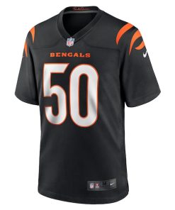Alternative view of Shaka Heyward Cincinnati Bengals Nike Team Game Jersey -  Black