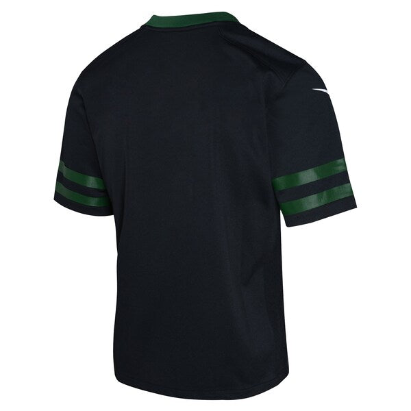 New York Jets Nike Youth Alternate Custom Game Jersey - Black - Image 3