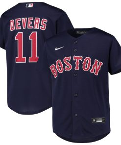 Rafael Devers Boston Red Sox Nike Youth Alternate Replica Player Jersey - Navy