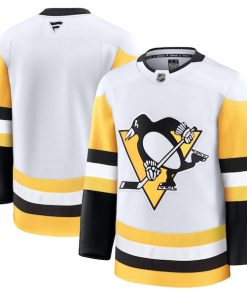 Alternative view of Pittsburgh Penguins  Away Premium Jersey - White/Black