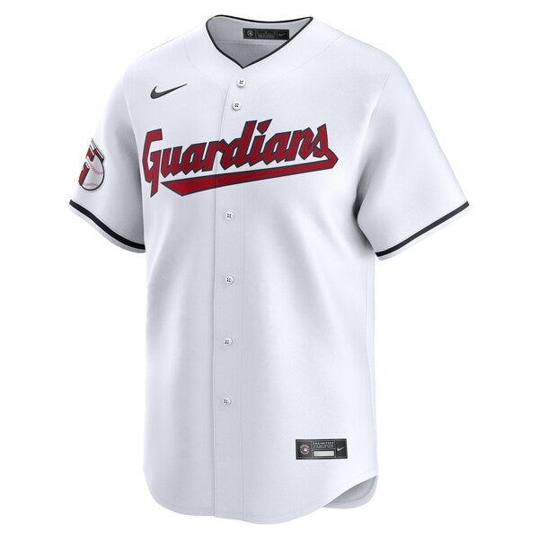 Cleveland Guardians Nike Home Limited Custom Jersey - White - Image 2