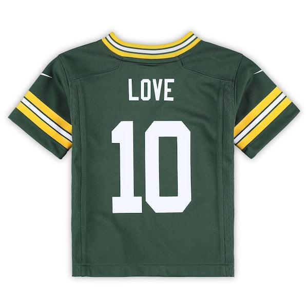 Jordan Love Green Bay Packers Nike Toddler Game Jersey - Green - Image 3