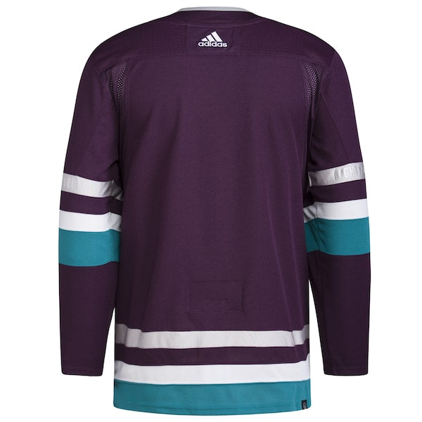 Anaheim Ducks adidas 30th Anniversary Primegreen Authentic Jersey?ยจC Purple - Image 3