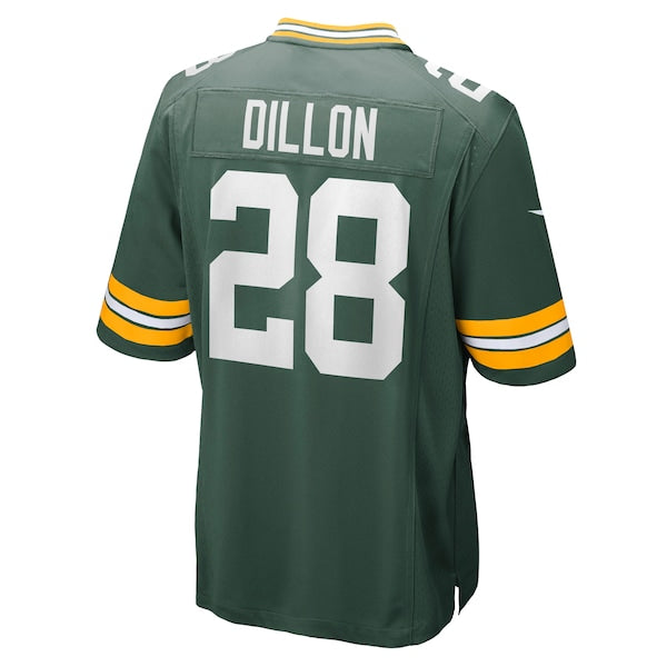 AJ Dillon Green Bay Packers Nike Game Jersey - Green - Image 3