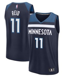 Naz Reid Minnesota Timberwolves  Youth Fast Break Replica Player Jersey - Icon Edition - Navy