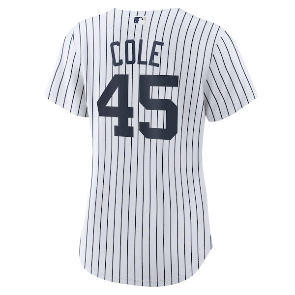 Gerrit Cole New York Yankees Nike Women's Home Replica Player Jersey - White - Image 4