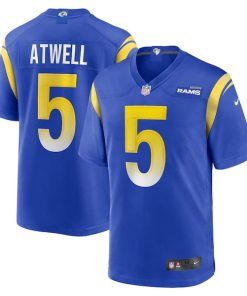 Tutu Atwell Los Angeles Rams Nike Home Game Jersey - Royal