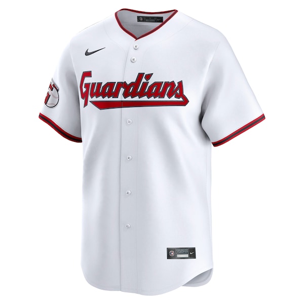 Steven Kwan Cleveland Guardians Nike Home Limited Player Jersey - White - Image 2