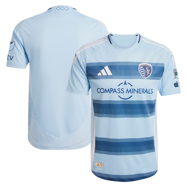 Sporting Kansas City adidas 2025 One KC Authentic Jersey - Light Blue - Image 2