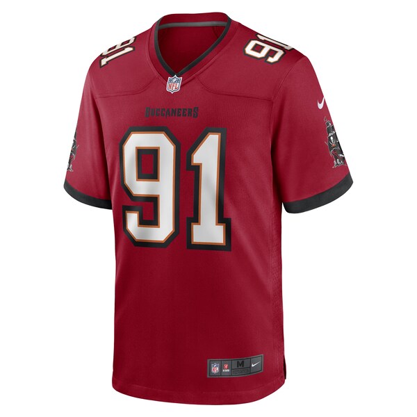 Mike Greene Tampa Bay Buccaneers Nike Game Player Jersey - Red - Image 2