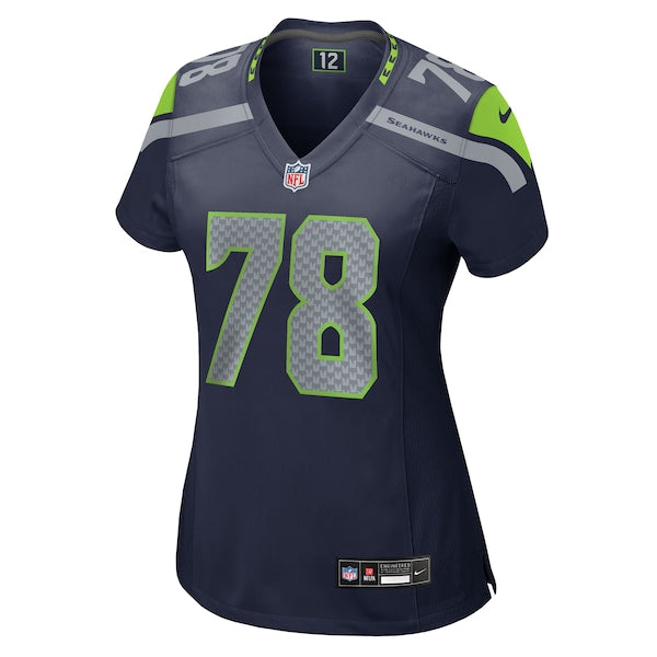 Mason Richman Seattle Seahawks Nike Women's Team Game Jersey - College Navy - Image 2