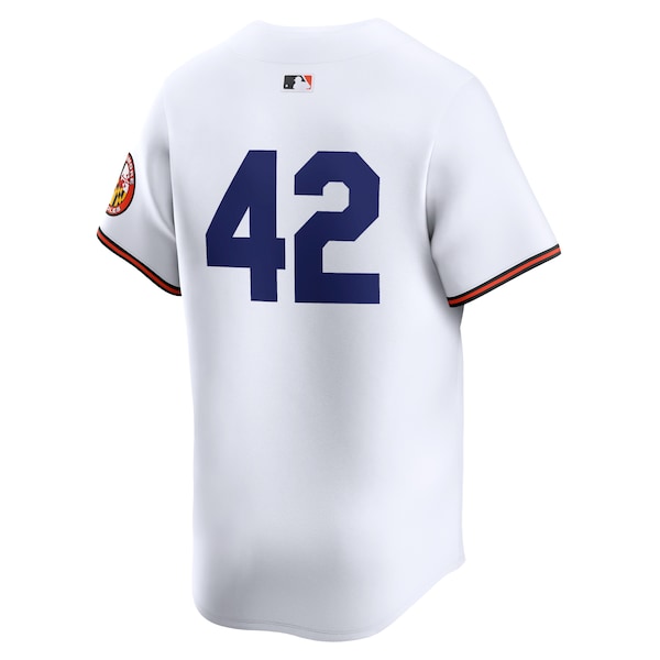 Baltimore Orioles Nike 2024 Jackie Robinson Day Home Limited Jersey?ยจC White - Image 3