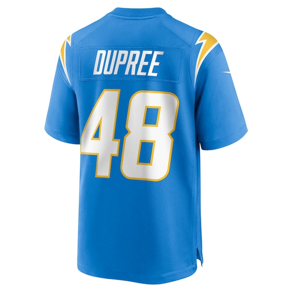 Bud Dupree Los Angeles Chargers Nike Team Game Jersey - Powder Blue - Image 3