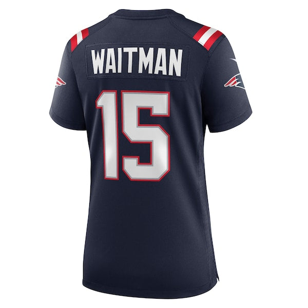 Corliss Waitman New England Patriots Nike Women's Game Jersey - Navy - Image 3