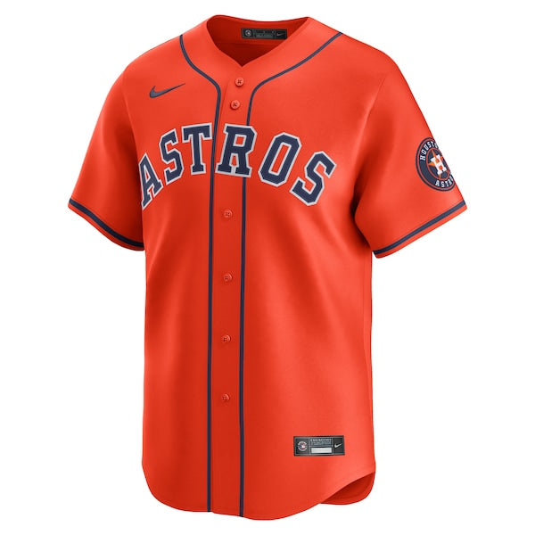 Houston Astros Nike Alternate Limited Jersey - Orange - Image 2