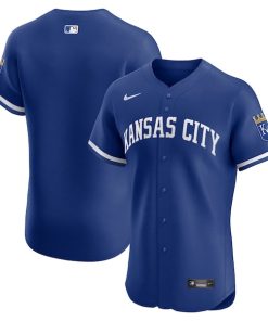 Kansas City Royals Nike Alternate 2 Elite Jersey - Royal/White/Light Blue
