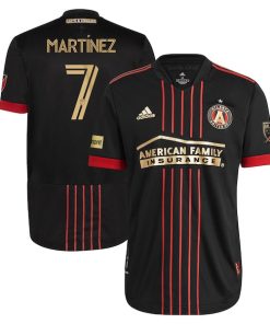 Josef Mart¨ªnez Atlanta United FC adidas 2021 The BLVCK Kit Authentic Jersey - Black
