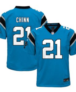 Jeremy Chinn Carolina Panthers Nike Youth Game Jersey - Blue/Black/White