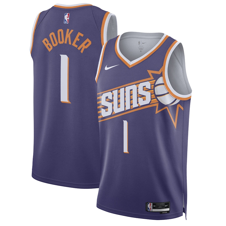 Devin Booker Phoenix Suns Nike Unisex Swingman Jersey - Association Edition - Purple
