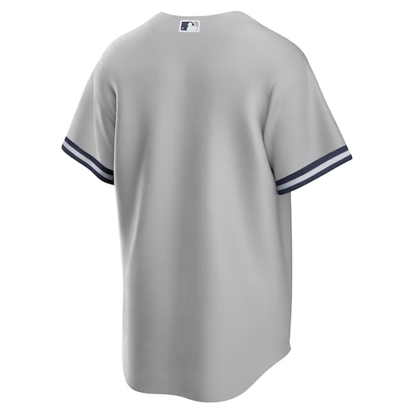 New York Yankees Nike Big & Tall Road Replica Team Jersey - Gray - Image 3