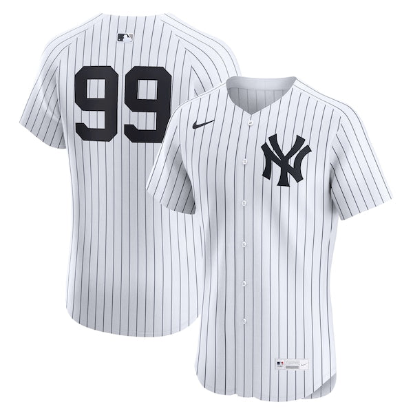 Aaron Judge New York Yankees Nike Home ElitePlayer Jersey - White/Navy
