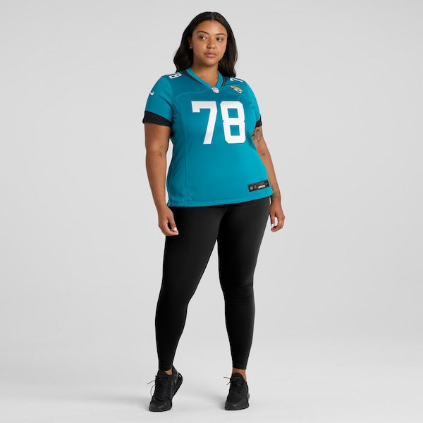 Dennis Daley Jacksonville Jaguars Nike Women's Game Jersey - Teal - Image 6