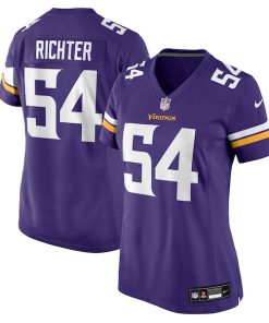 Bo Richter Minnesota Vikings Nike Women's Team Game Jersey -  Purple