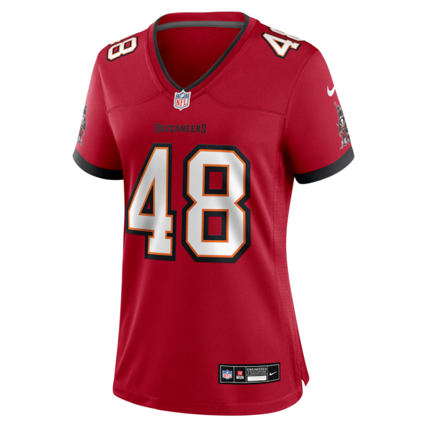 JT Gray Tampa Bay Buccaneers Nike Women's Team Game Jersey - Red - Image 3