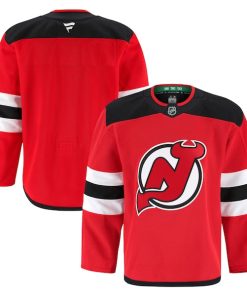 New Jersey Devils Home Authentic Pro Jersey - Red