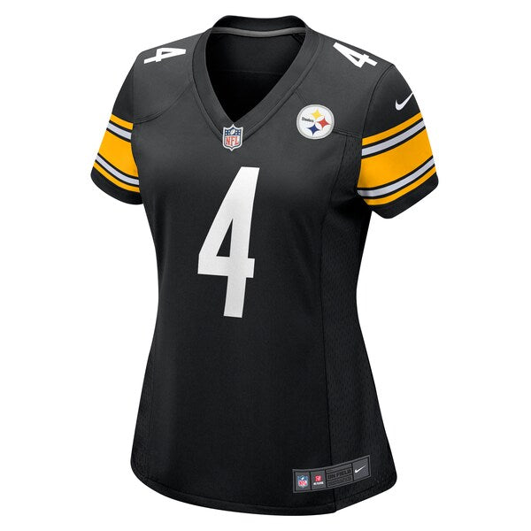 Kyle Allen Pittsburgh Steelers Nike Women's Game Jersey - Black - Image 5