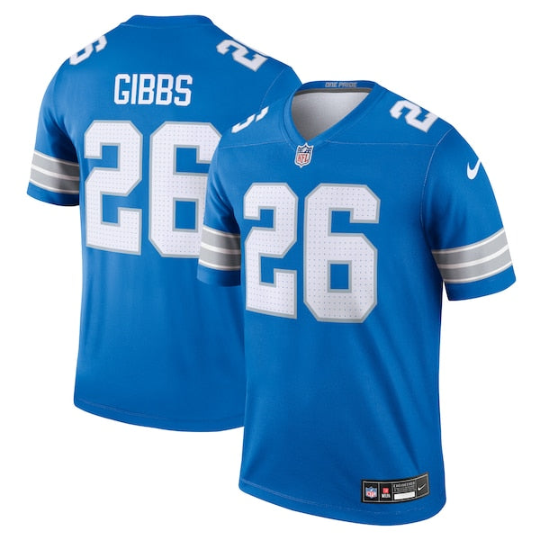 Jahmyr Gibbs Detroit Lions Nike Legend Jersey - Blue - Image 2