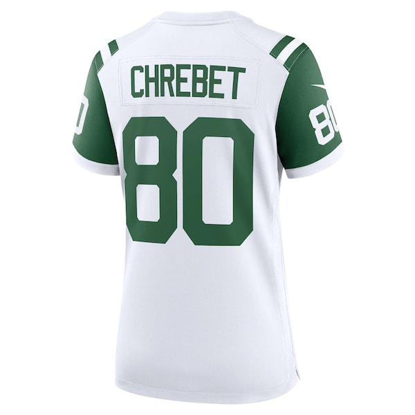 Wayne Chrebet New York Jets Nike Women's Classic Alternate Retired Player Game Jersey - White - Image 3