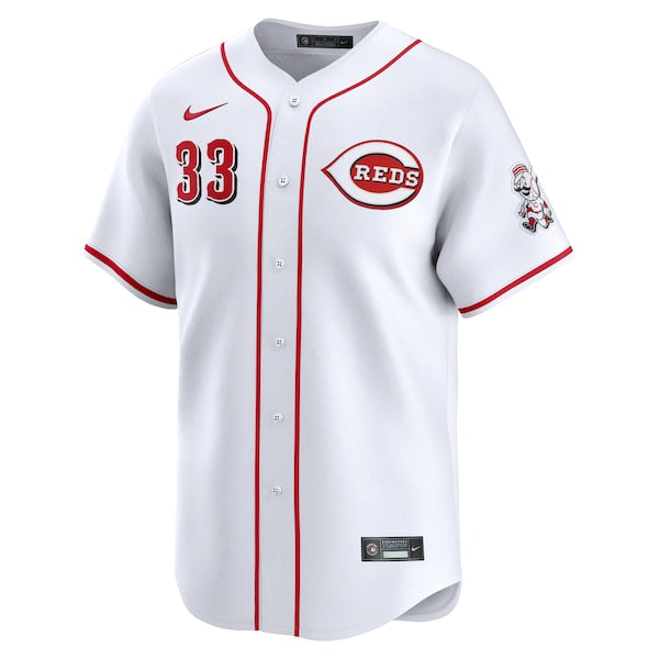 Christian Encarnacion-Strand Cincinnati Reds Nike Home Limited Player Jersey - White - Image 2