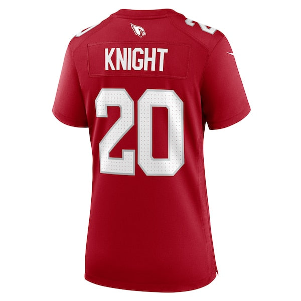 Zonovan Knight Arizona Cardinals Nike Women's Team Game Jersey - Cardinal - Image 3