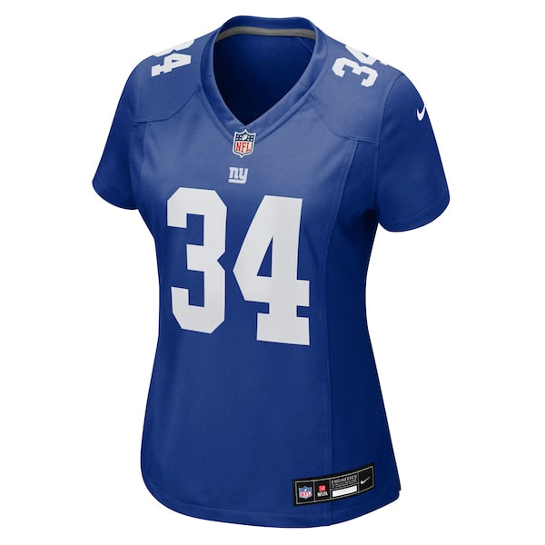 Beau Brade New York Giants Nike Women's Team Game Jersey - Royal - Image 2