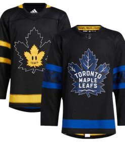 adidas Authentic Toronto Maple Leafs x drew house Alternate Blank Jersey - Black