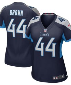 Mike Brown Tennessee Titans Nike Women's  Game Jersey -  Navy