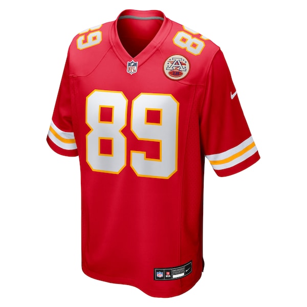 Jason Brownlee Kansas City Chiefs Nike Team Game Jersey - Red - Image 2