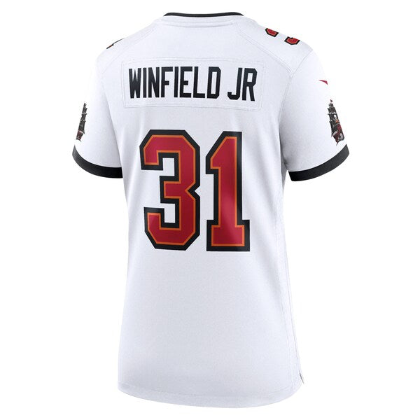 Antoine Winfield Jr. Tampa Bay Buccaneers Nike Women's Game Jersey - White/Pewter - Image 4