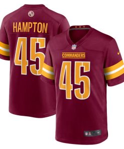 Dominique Hampton Washington Commanders Nike  Game Jersey -  Burgundy