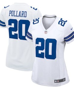 Tony Pollard Dallas Cowboys Nike Women's Game Player Jersey - White/Navy