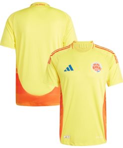 Colombia National Team adidas 2024 Home Authentic Jersey - Yellow