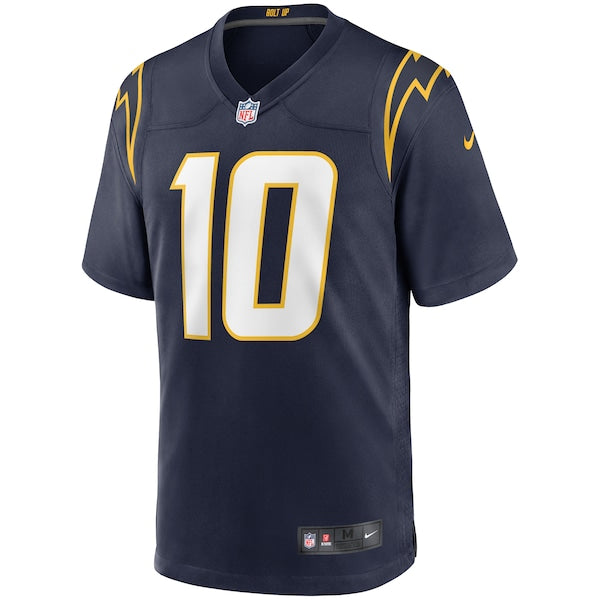 Justin Herbert Los Angeles Chargers Nike Alternate Game Jersey - Navy/Royal/White - Image 3