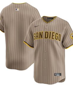 San Diego Padres Nike Alternate Limited Jersey - Sand