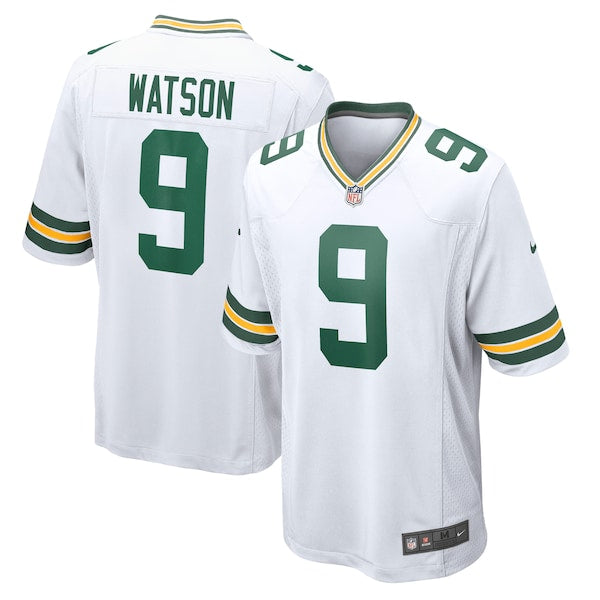 Christian Watson Green Bay Packers Nike Game Jersey - White/Green - Image 2