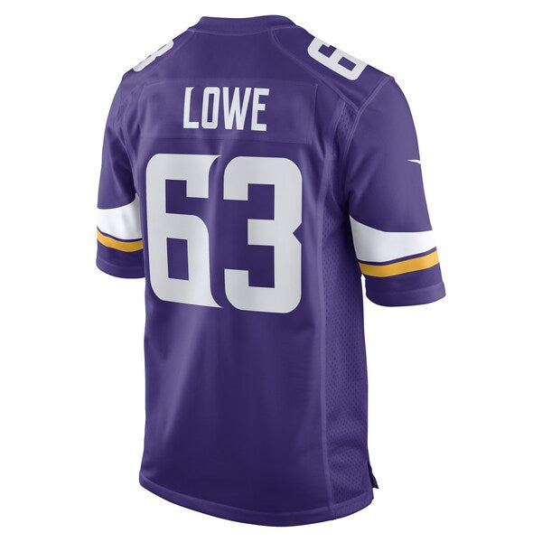 Vederian Lowe Minnesota Vikings Nike Game Player Jersey - Purple - Image 3