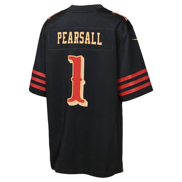 Ricky Pearsall San Francisco 49ers Nike Youth 2025 Rivalries Collection Game Jersey - Black - Image 3